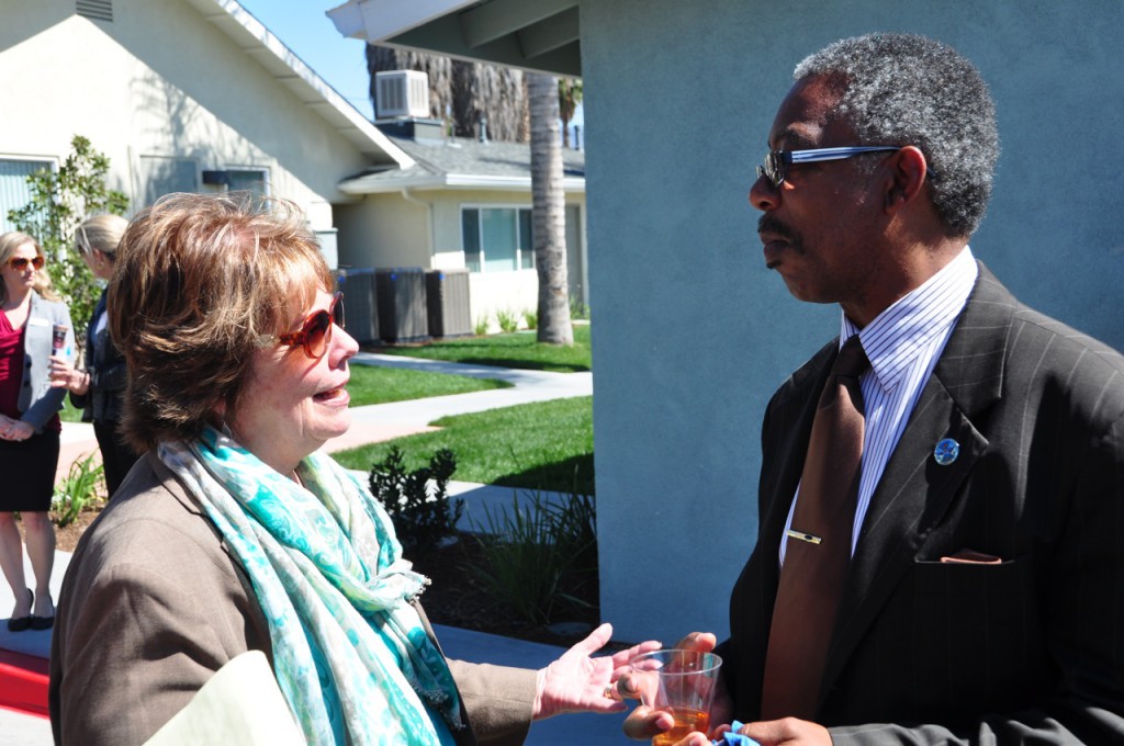 (Left to Right) Judi Penman, President and Chief Executive Officer at San Bernardino Chamber of Commerce and Rikke Van Johnson, 6th Ward City Counsel Member of San Bernardino.